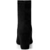 imageAllegra K Womens Front Zipper Chunky High Heel Ankle BootsBlack