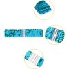 imageAllegra K Womens Glitter Wide Waist Belts Interlock Buckles Sequins Decor Stretchy Belts 2PCSBlue