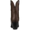 imageAllegra K Womens Mid Calf Memory Round Toe Block Heel Western BootsDark Brown