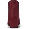 imageAllegra K Womens Pointed Toe Block Heel Ankle Chelsea BootsBurgundy