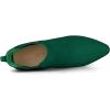 imageAllegra K Womens Pointed Toe Block Heel Ankle Chelsea BootsEmerald Green