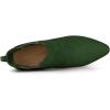 imageAllegra K Womens Pointed Toe Block Heel Ankle Chelsea BootsGreen