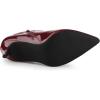 imageAllegra K Womens Pointed Toe Stiletto Heel Ankle Heeled BootsBurgundy