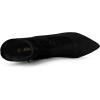 imageAllegra K Womens Pointy Toe Stretch Sock Stiletto Heels Ankle BootsBlack