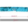 imageAllegra K Womens Skinny Elastic Waist Belts Sequins Decor Stretchy Belts for Dresses 2PCSLight Blue