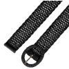 imageAllegra K Womens Skinny Waist Belts Braided Belts for Dress Round Metal Buckle AdjustableBlack