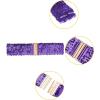 imageAllegra K Womens Wide Waist Belts Interlock Buckles Sequins Decor Shinny Stretchy Belts 2PCSLight Purple