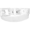 imageAllegra K Womens Grommet Clear Waist Belt Plus Size Waist Belts for Jeans DressesWhite