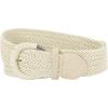 imageAllegra K Woven Plus Size Waist Belts Wide Braided Belts for Women Dress Metal BuckleBeige