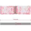 imageuxcell Ladies Sequins Decor Metal Interlocking Buckles Elastic Waist BeltPink
