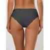 imageAllegra K Panties for Women No Show Stretch Solid Underwear Invisible BriefBlue Gray