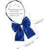 imageAllegra K PreTied Bowknot Bow Tie for Women Adjustable Bowtie Solid ColorRoyal Blue