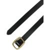 imageAllegra K Womens Adjustable Skinny Leather Belt Fashion Narrow Belts Minimalism Waist StrapBlack