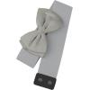 imageAllegra K Womens Bowknot Elastic Belts 24quot Width Elegant Cute Stretchy Cinch Waistband for Dress WeddingGrey