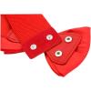 imageAllegra K Womens Bowknot Elastic Belts 24quot Width Elegant Cute Stretchy Cinch Waistband for Dress WeddingRed