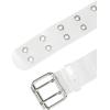 imageAllegra K Womens Clear Waist Belts Plus Size Grommet Transparent Pin Buckle Belt for Jeans Dresses ShortsClear