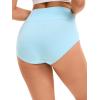 imageAllegra K Womens Cotton High Waist Available in Plus Size Tummy Control UnderwearBlue