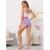 imageAllegra K Womens Cotton High Waist Available in Plus Size Tummy Control UnderwearLight Purple