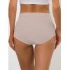 imageAllegra K Womens Elastic HighWaisted Brief Breathable No Show Hipster UnderwearLight Pink