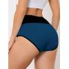 imageAllegra K Womens High Waist Tummy Control ColorBlock Brief Available in Plus SizeDark Blue
