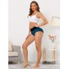 imageAllegra K Womens High Waist Tummy Control ColorBlock Brief Available in Plus SizeDark Blue