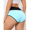 imageAllegra K Womens High Waist Tummy Control ColorBlock Brief Available in Plus SizeLight Blue