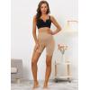 imageAllegra K Womens High Waisted Shapewear Slip Shorts Thigh Slimmers Tummy Control Knickers PantiesBeige