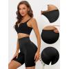 imageAllegra K Womens High Waisted Shapewear Slip Shorts Thigh Slimmers Tummy Control Knickers PantiesBlack