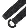 imageAllegra K Womens Plus Size ExtraWide Woven Waist Belts Braided Belts for Dress Chunky BuckleBlack