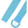 imageAllegra K Womens Plus Size ExtraWide Woven Waist Belts Braided Belts for Dress Chunky BuckleBlue