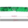 imageAllegra K Womens Plus Size Stretchy Skinny Waist Belts Shiny Sequins Decor Elastic Belts for DressesGreen