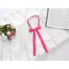 imageAllegra K Womens PreTied Adjustable String Bow Tie with Long Ribbon Solid Color Uniform BowtiesHot Pink