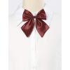 imageAllegra K Womens PreTied Bowknot Polka Dots Bow Ties Adjustable Strap Bowtie for CostumeRed