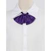 imageAllegra K Womens PreTied Neckties Bowknot Solid Adjustable Casual Uniform BowtieDeep Purple