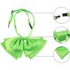 imageAllegra K Womens PreTied Neckties Bowknot Solid Adjustable Casual Uniform BowtieGreen