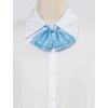 imageAllegra K Womens PreTied Neckties Bowknot Solid Adjustable Casual Uniform BowtieLight Blue