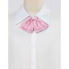 imageAllegra K Womens PreTied Neckties Bowknot Solid Adjustable Casual Uniform BowtiePink