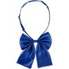 imageAllegra K PreTied Bowknot Bow Tie for Women Adjustable Bowtie Solid ColorRoyal Blue