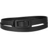 imageAllegra K Skinny Slim Thin Nonporous Waist Belt Rectangle Buckle PU Leather Solid Simple Belts for Jeans DressBlack