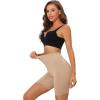 imageAllegra K Womens High Waisted Shapewear Slip Shorts Thigh Slimmers Tummy Control Knickers PantiesBeige