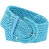 imageAllegra K Womens Plus Size ExtraWide Woven Waist Belts Braided Belts for Dress Chunky BuckleBlue