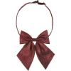 imageAllegra K Womens PreTied Bowknot Polka Dots Bow Ties Adjustable Strap Bowtie for CostumeRed