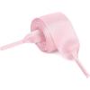 imageuxcell 2 Pairs Flat Ribbon Shoelaces Sneakers Shoestrings for Women DIY DecorPink