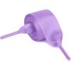 imageuxcell 2 Pairs Flat Ribbon Shoelaces Sneakers Shoestrings for Women DIY DecorPurple