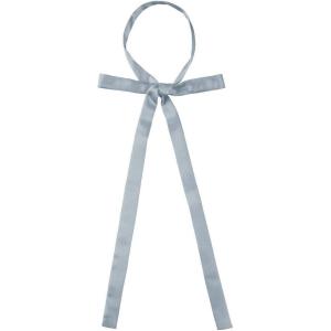 imageAllegra K Womens Long Self Tie Solid Color Ribbon Bowknot Neckwear Cosplay Elegant Neck BowtieGray