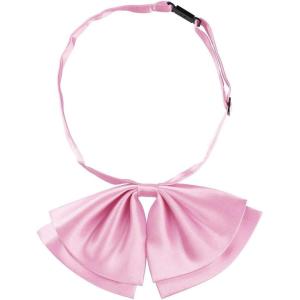 imageAllegra K Womens PreTied Neckties Bowknot Solid Adjustable Casual Uniform BowtiePink