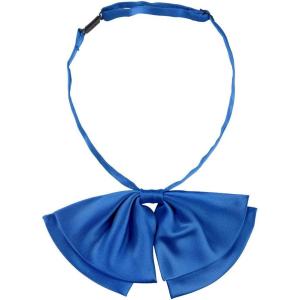 imageAllegra K Womens PreTied Neckties Bowknot Solid Adjustable Casual Uniform BowtieRoyal Blue