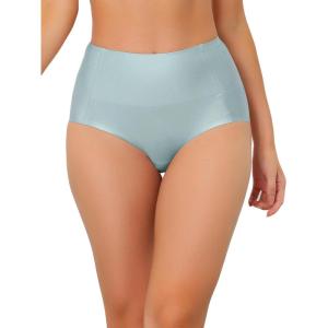 imageAllegra K Womens Tummy Control Hipster Underwear HighWaisted Breathable BriefBlue