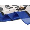 imageAllegra K 70cm Large Leopard Print Square Scarves Silk Like Kerchief Neck Head Scarf NeckerchiefRoyal Blue
