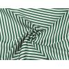 imageAllegra K 70cm Women Stripe Print Square Scarves Kerchief Neck Scarf Neckerchief HeadbandDark Green